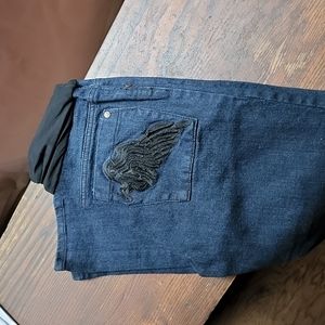 Angelrox original denim light flare jeans